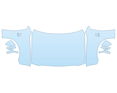 2024 DODGE CHARGER SCAT PACK HOOD FENDERS MIRRORS FULL W BADGES