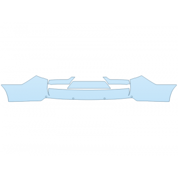 2025 FORD EXPEDITION ACTIVE REAR BUMPER W SENSORS