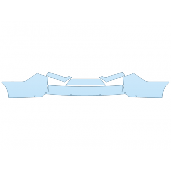 2025 FORD EXPEDITION ACTIVE MAX REAR BUMPER W SENSORS