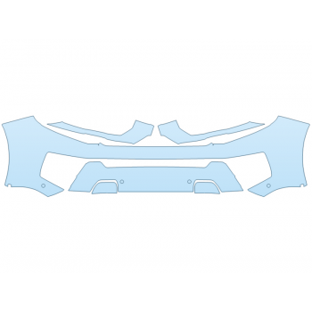 2025 FORD EXPEDITION KING RANCH BUMPER 36 INCH SENSORS