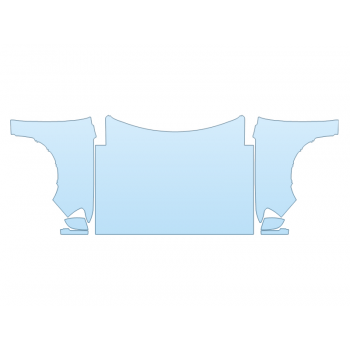 2025 FORD EXPEDITION KING RANCH HOOD FENDERS MIRRORS 60 INCH FULL HYBRID BILK CUT HOOD