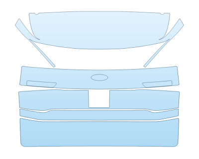 2025 FORD EXPEDITION KING RANCH MAX FULL REAR HATCH NO BADGES