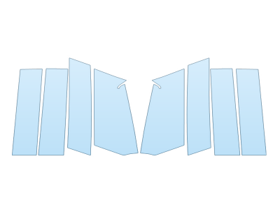 2025 FORD EXPEDITION KING RANCH MAX B C D PILLARS
