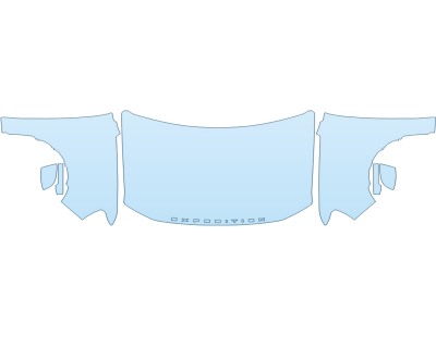 2025 FORD EXPEDITION PLATINUM HOOD FENDERS MIRRORS FULL (WRAPPED EDGES)