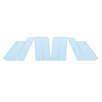 2025 FORD EXPEDITION PLATINUM B C D PILLARS