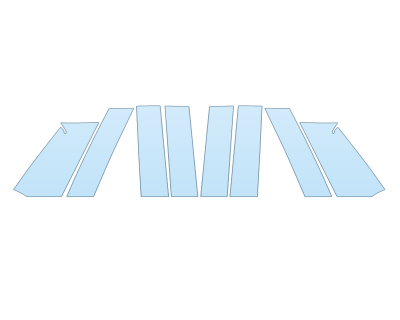 2025 FORD EXPEDITION PLATINUM B C D PILLARS