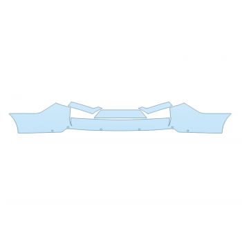 2025 FORD EXPEDITION PLATINUM MAX REAR BUMPER W SENSORS 2025 FORD EXPEDITION PLATINUM MAX REAR BUMPER W SENSORS