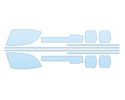 2025 FORD EXPEDITION PLATINUM MAX 24 INCH MIRRORS DOOR CUPS DOOR EDGES
