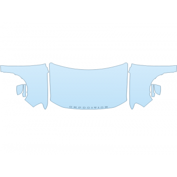 2025 FORD EXPEDITION PLATINUM MAX HOOD FENDERS MIRRORS FULL (WRAPPED EDGES)