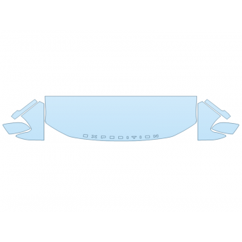 2025 FORD EXPEDITION TREMOR HOOD FENDERS MIRRORS 24 INCH (WRAPPED EDGES)