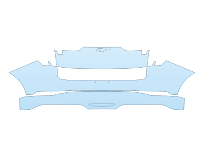 2026 FORD MUSTANG MACH-E GT REAR BUMPER 2026 FORD MUSTANG MACH-E GT REAR BUMPER