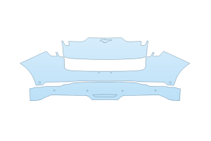 2027 FORD MUSTANG MACH-E GT REAR BUMPER W SENSORS