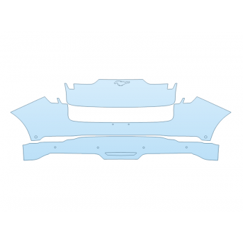 2026 FORD MUSTANG MACH-E GT REAR BUMPER W SENSORS