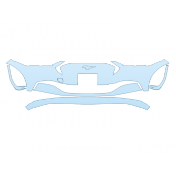 2026 FORD MUSTANG MACH-E PREMIUM BUMPER PLATE CUT OUT