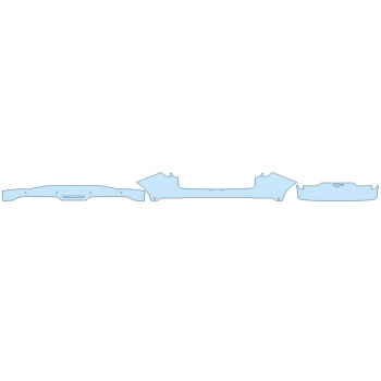 2026 FORD MUSTANG MACH-E PREMIUM REAR BUMPER W SENSORS