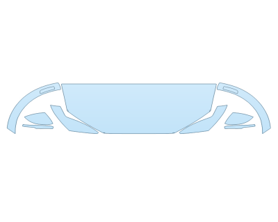 2026 FORD MUSTANG MACH-E PREMIUM HOOD FENDERS MIRRORS 24 INCH (WRAPPED EDGES) 2026 FORD MUSTANG MACH-E PREMIUM HOOD FENDERS MIRRORS 24 INCH (WRAPPED EDGES)