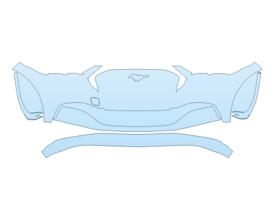 2026 FORD MUSTANG MACH-E SELECT BUMPER