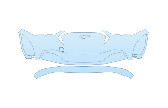 2027 FORD MUSTANG MACH-E SELECT BUMPER