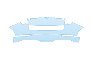 2027 FORD MUSTANG MACH-E SELECT REAR BUMPER