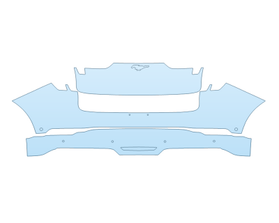 2026 FORD MUSTANG MACH-E SELECT REAR BUMPER W SENSORS