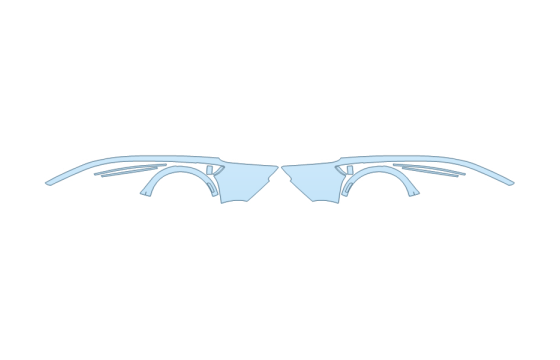 2027 FORD MUSTANG MACH-E SELECT REAR FULL FENDERS 2027 FORD MUSTANG MACH-E SELECT REAR FULL FENDERS
