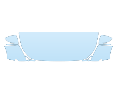 2026 GENESIS G70 2.5T HOOD FENDERS MIRRORS 24 INCH (WRAPPED EDGES)