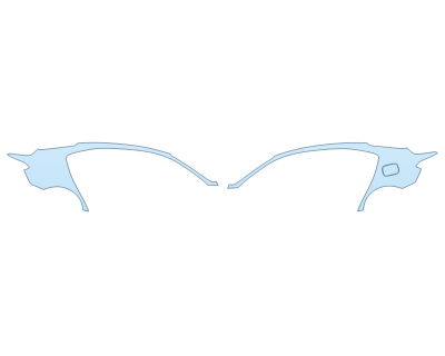 2026 GENESIS G70 2.5T REAR FULL FENDERS