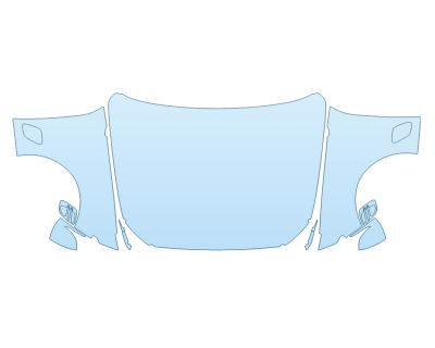 2026 GENESIS G70 3.3T HOOD FENDERS MIRRORS FULL (WRAPPED EDGES)