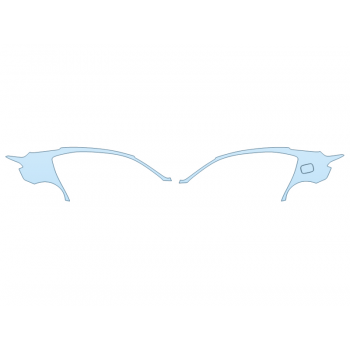 2026 GENESIS G70 3.3T REAR FULL FENDERS 2026 GENESIS G70 3.3T REAR FULL FENDERS