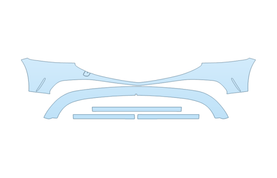 2027 GENESIS G90 3.5T BUMPER 2027 GENESIS G90 3.5T BUMPER