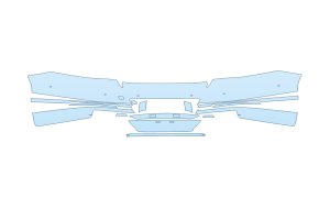 2027 GENESIS G90 3.5T REAR BUMPER W SENSORS