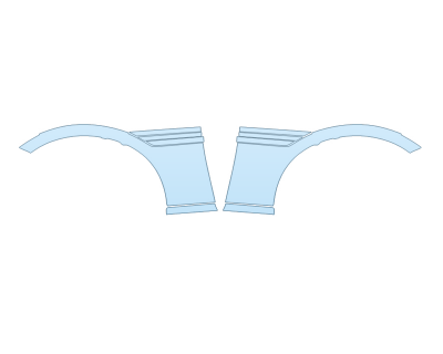 2026 GENESIS G90 3.5T FULL FENDERS (WRAPPED EDGES)