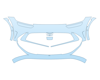 2026 GENESIS GV60 ADVANCED BUMPER W SENSORS