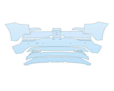 2026 GENESIS GV60 ADVANCED REAR BUMPER W SENSORS