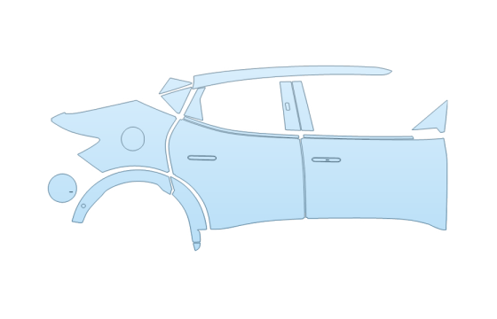 2027 GENESIS GV60 ADVANCED PASSENGER SIDE