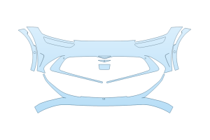 2027 GENESIS GV60 PERFORMANCE BUMPER W SENSORS