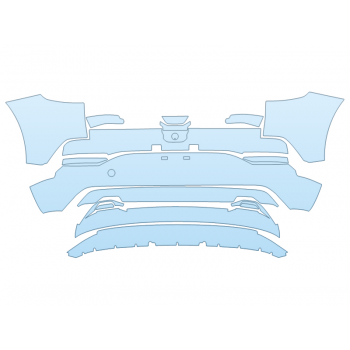 2026 GENESIS GV60 PERFORMANCE REAR BUMPER 2026 GENESIS GV60 PERFORMANCE REAR BUMPER