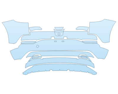 2026 GENESIS GV60 PERFORMANCE REAR BUMPER