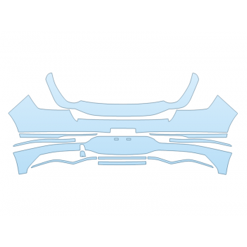 2026 GENESIS GV80 2,5T I4 REAR BUMPER 2026 GENESIS GV80 2,5T I4 REAR BUMPER