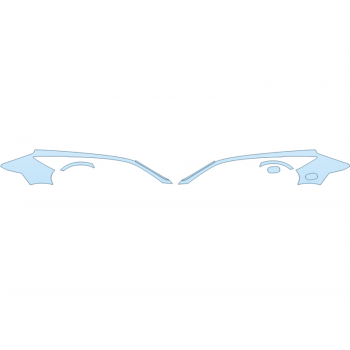 2026 GENESIS GV80 2,5T I4 REAR FULL FENDERS