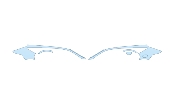 2027 GENESIS GV80 2,5T I4 REAR FULL FENDERS 2027 GENESIS GV80 2,5T I4 REAR FULL FENDERS
