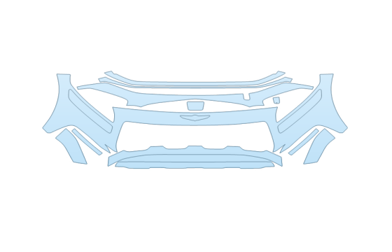 2027 GENESIS GV80 3.5T V6 BUMPER