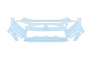 2027 GENESIS GV80 3.5T V6 BUMPER W SENSORS