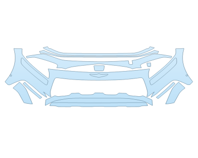 2026 GENESIS GV80 3.5T V6 BUMPER W SENSORS