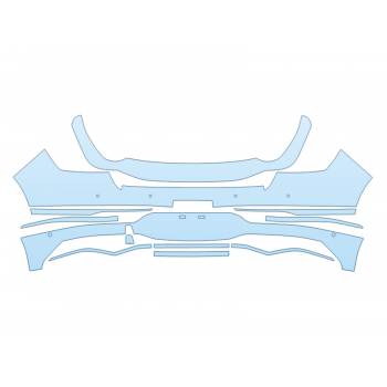 2026 GENESIS GV80 3.5T V6 REAR BUMPER W SENSORS