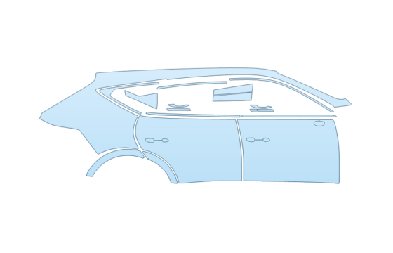 2027 GENESIS GV80 3.5T V6 FULL PASSENGER SIDE