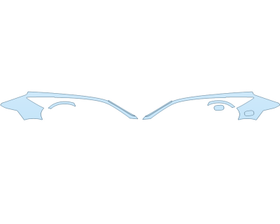 2026 GENESIS GV80 3.5T V6 REAR FULL FENDERS