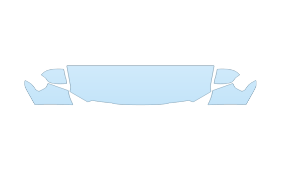 2027 GMC YUKON XL AT4 HOOD FENDERS MIRRORS 24 INCH (WRAPPED EDGES)