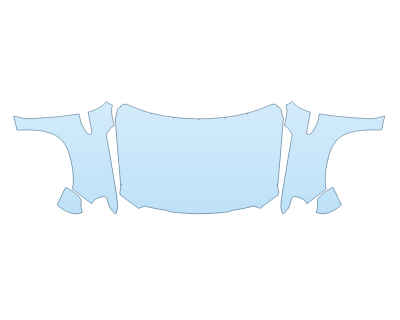 2026 GMC YUKON XL AT4 HOOD FENDERS MIRRORS FULL (WRAPPED EDGES)