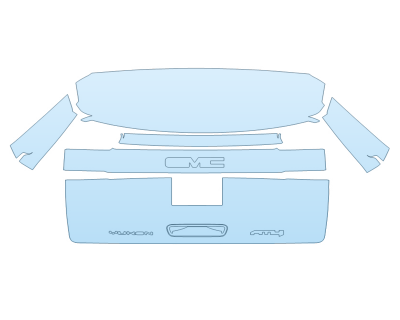 2026 GMC YUKON XL AT4 REAR HATCH W/EMBLEMS